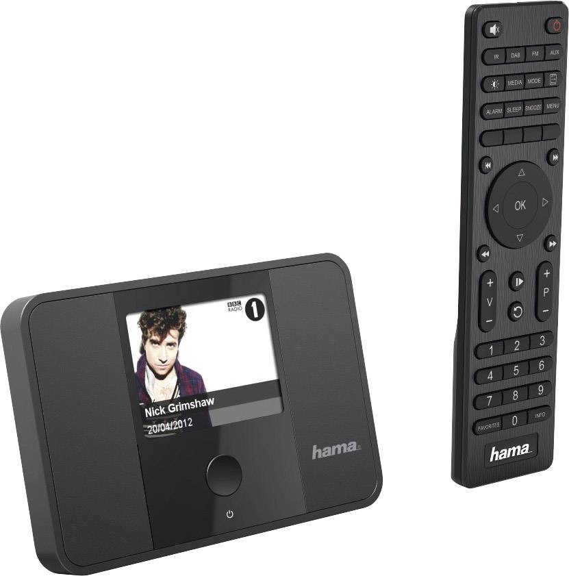 Hama DIT1000MBT Radio de table Internet DAB+, FM AUX, Bluetooth, radio internet, WiFi multiroom noir-4