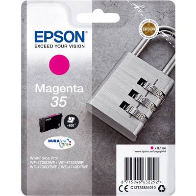 Epson Encre T3583, 35 d'origine  magenta C13T35834010