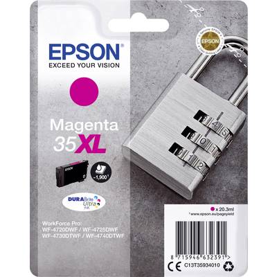 Epson Encre T3593, 35XL d'origine  magenta C13T35934010