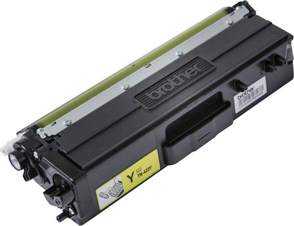 Brother Cassette de toner TN-423Y TN423Y d'origine jaune 4000 pages