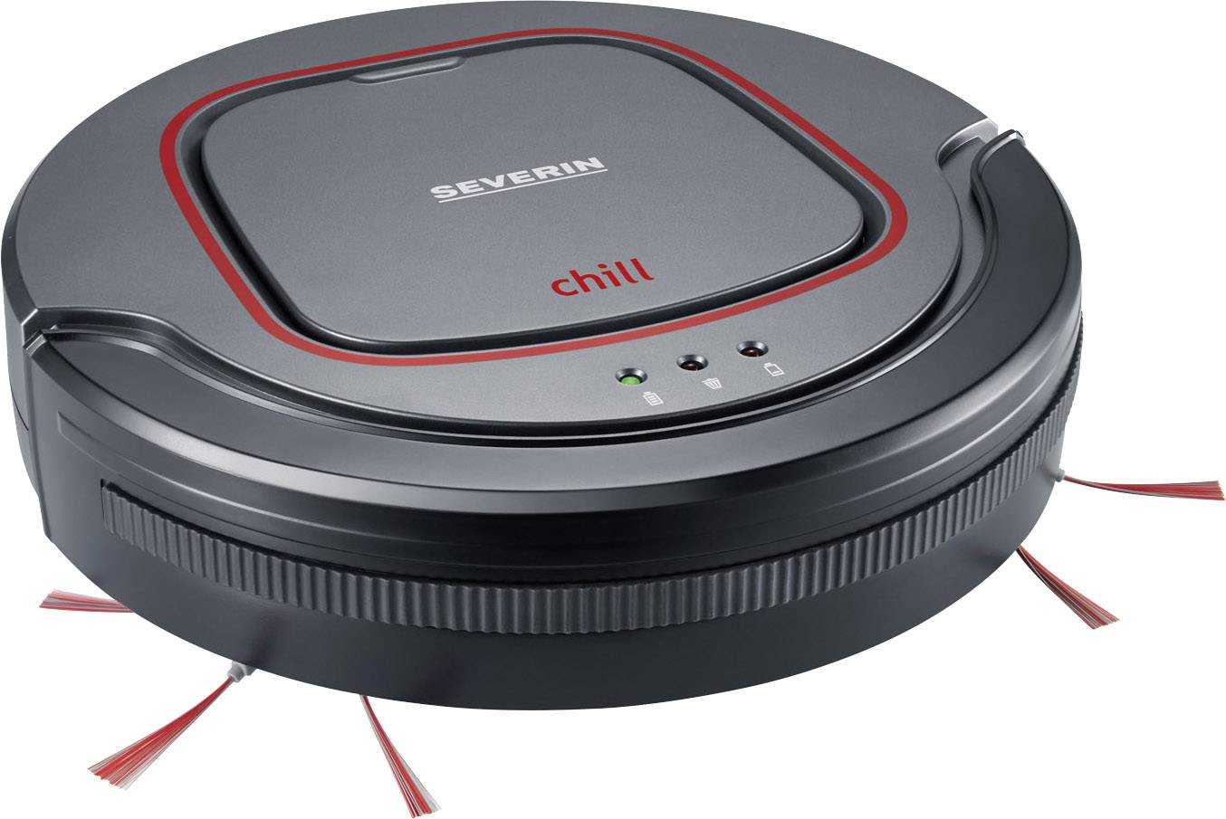 Aspirateur robot Severin Chill gris, rouge, noir | Aspirateur robot Severin Chill gris, rouge, noir |
