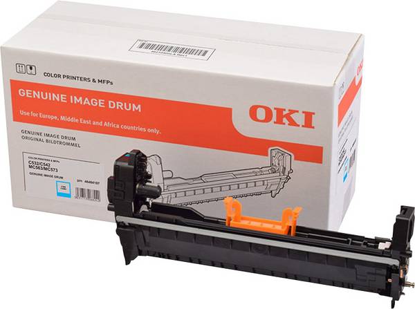 OKI Tambour Tambour Drum Unit C532 C542 MC573 46484107 d'origine cyan 30000 pages