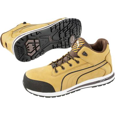PUMA Safety Dash Wheat Mid HRO SRC 633180-43 Chaussures montantes de sécurité S3 Pointure (EU): 43 beige, marron 1 pc(s)
