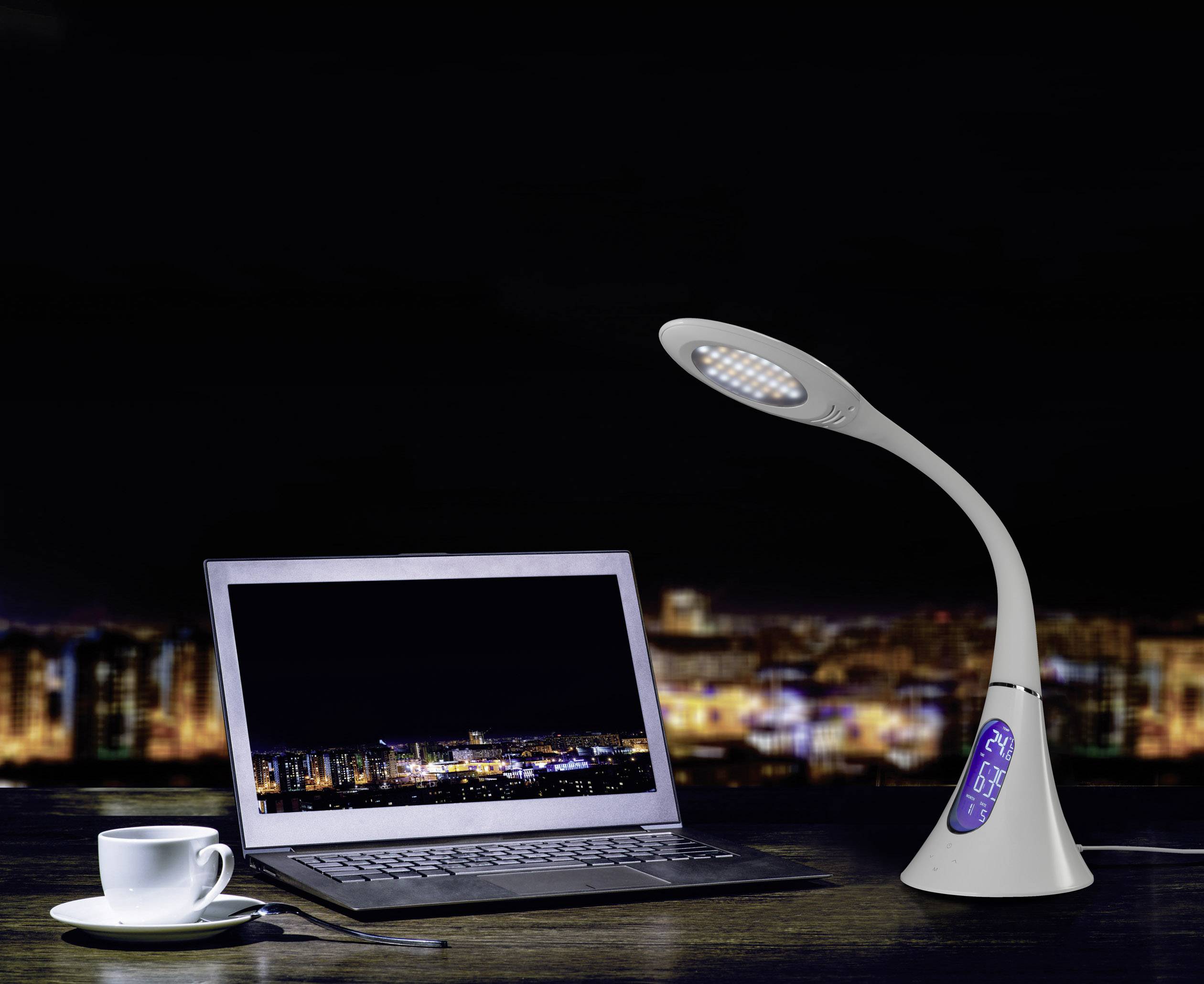 Comment Ajouter De La Lumiere A Mon Pc Lampe de bureau à LED Polarlite 10 W blanc chaud, blanc lumière du jour