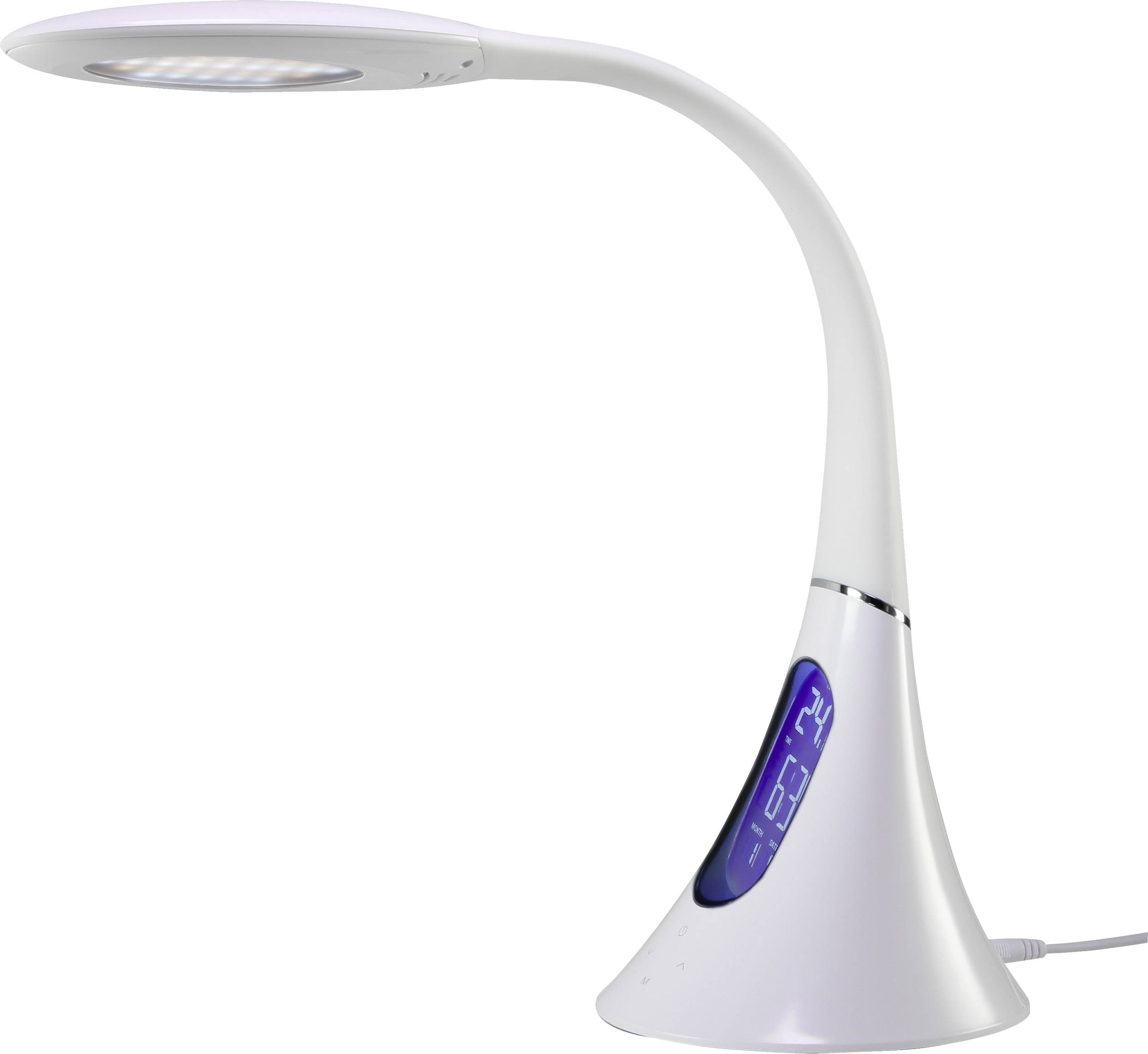 Lampe De Bureau Led Avec Thermomètre Heure Et Date