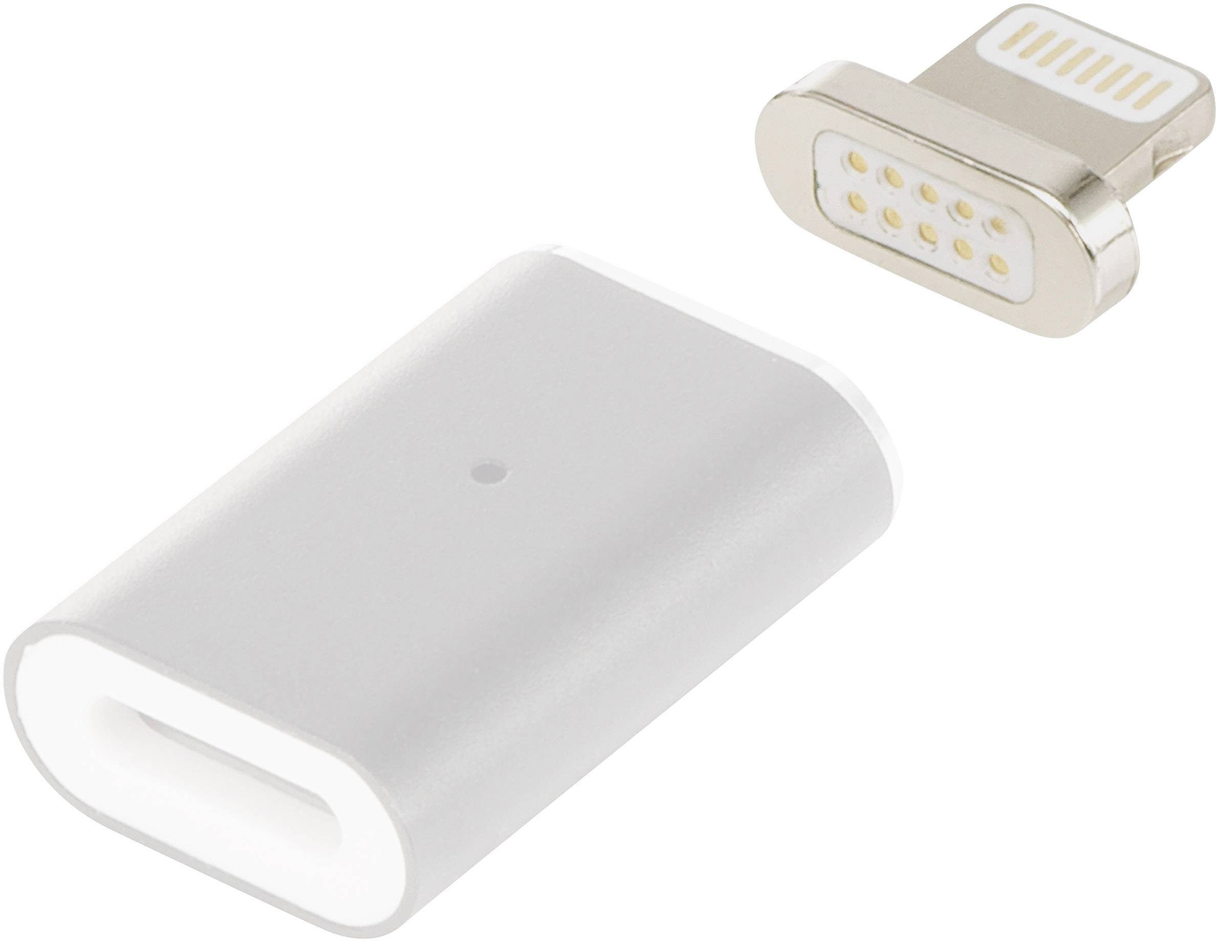 Renkforce Câble USB noir connecteur magnétique, contacts dorés RF-4634418-7