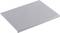 Un rectangle gris qui ressemble à une surface plate et rectangulaire. Il pourrait être utilisé comme étagère ou comme support.