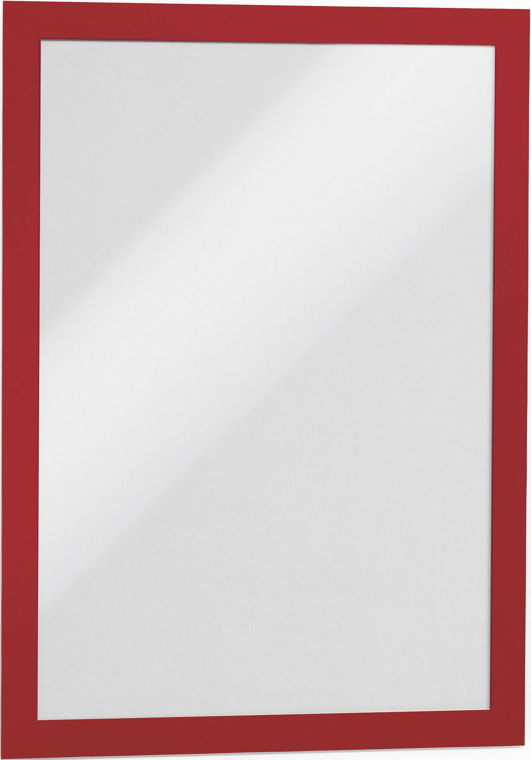 Durable 488203 Cadre d'information autocollant rouge (L x l x H) 236 x 322 x 236 mm DIN A4-1