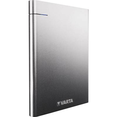 Varta Slim Power Bank 18000mAh Powerbank (batterie supplémentaire) 18000 mAh LiPo Micro USB argent affichage du statut-1