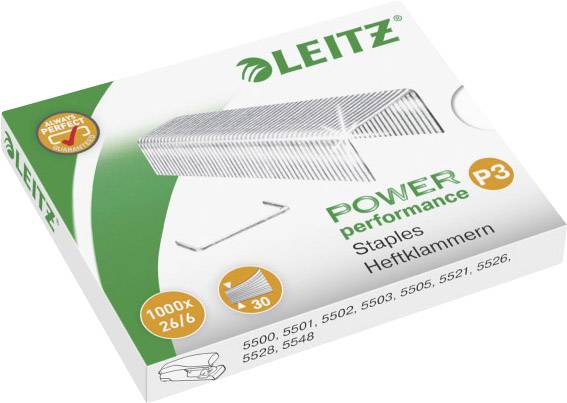 Leitz 5572-00-00 Type (agrafes): 26/6 Agrafes 1000 pc(s) capacité d'agrafage: 30 feuilles-0