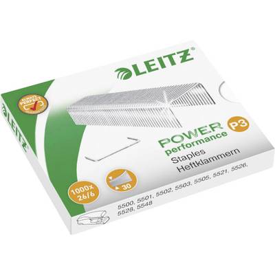 Leitz 5572-00-00 Type (agrafes): 26/6 Agrafes 1000 pc(s) capacité d'agrafage: 30 feuilles-0