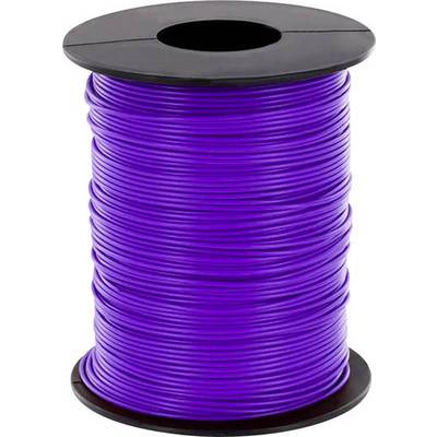 Fil de câblage  BELI-BECO L125VI25 1 x 0.25 mm² violet 25 m