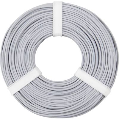 Fil de câblage   125-059 1 x 0.25 mm² gris 50 m