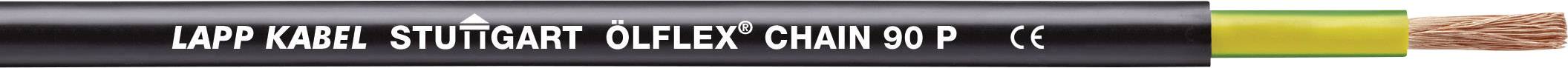 LAPP 1026519/100 Câble pour chaîne porte-câbles ÖLFLEX® CHAIN 90 P 1 G 6 mm² noir 100 m