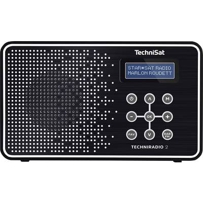 TechniSat TechniRadio 2 Radio portative DAB+, FM noir, blanc-0