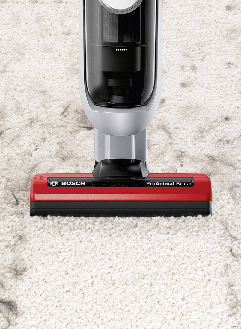 Aspirateur à main sans fil Bosch Haushalt Athlet BBH6PZOO Aspirateur balai BOSCH BCH6ZOOO Zoo'o ProAnimal Rouge