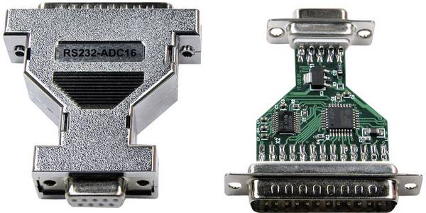 Convertisseur analogique - digital RS232 16 bits Taskit RS232-ADC16