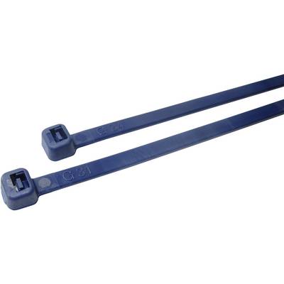 WKK 150326721 150326721 Serre-câble 100 mm 2.50 mm bleu détectable 1 pc(s)-0