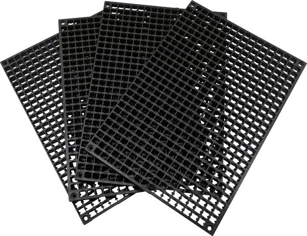 1553645 Plaque perforée 4 pcs. (L x l x H) 280 x 195 x 12 mm 1 pc(s ...
