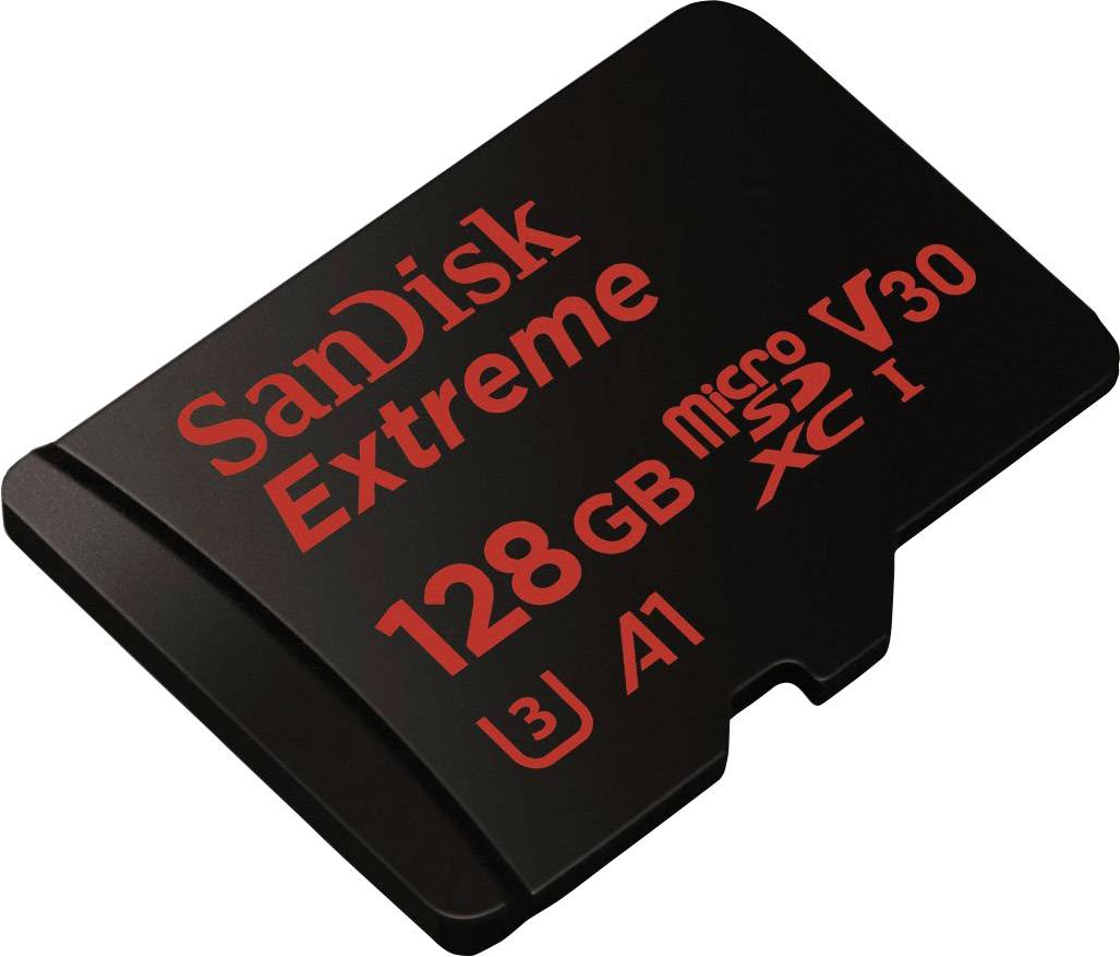 Carte microSDXC SanDisk Extreme Mobile SDSQXAF128GGN6MA 128 GB