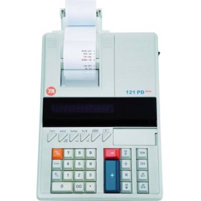 Triumph Adler 121 PD eco Calculatrice imprimante blanc Ecran: 12 sur secteur (l x H x P) 217 x 90 x 325 mm