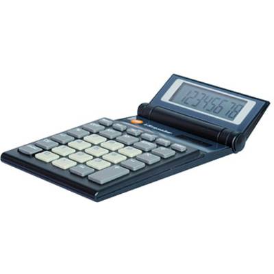 Triumph Adler L819 Calculatrice de bureau noir Ecran: 8 solaire (l x H x P) 85 x 15 x 130 mm