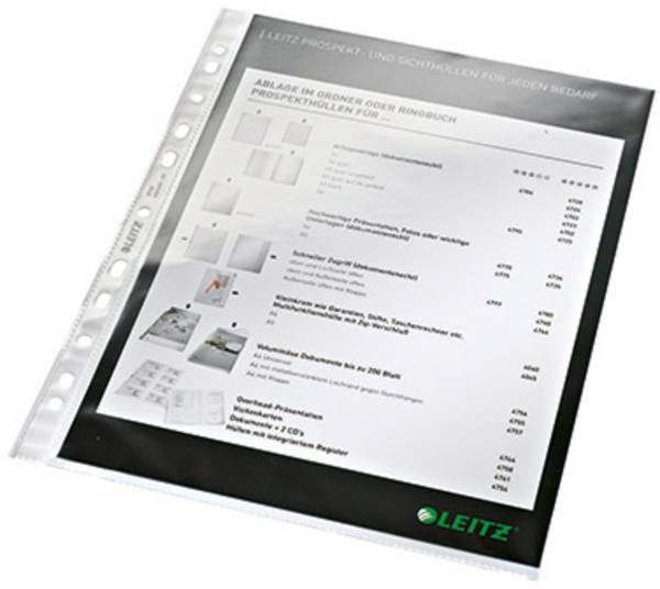 Leitz Pochette 4770 DIN A4 polypropylène 0.08 mm transparent 47700002-1 1 pc(s)