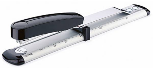 Agrafeuse Novus Office B17 020-1535  gris clair, noir capacité d'agrafage: 40 feuilles (80 g/m²)