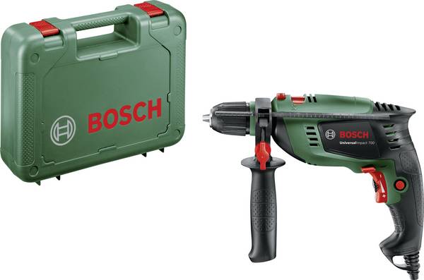 Bosch Home and Garden;UniversalImpact 700;1 vitesse- Perceuse à percussion;701 W;+ mallette