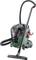 Un aspirateur Bosch noir et vert avec une longue tube d'aspiration et des roues, adapté pour le nettoyage des sols.