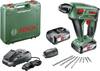Bosch Home and Garden Uneo Maxx SDS-Quick-Marteau perforateur sans fil 18 V 2.5 Ah Li-Ion + 2 batteries, + mallette