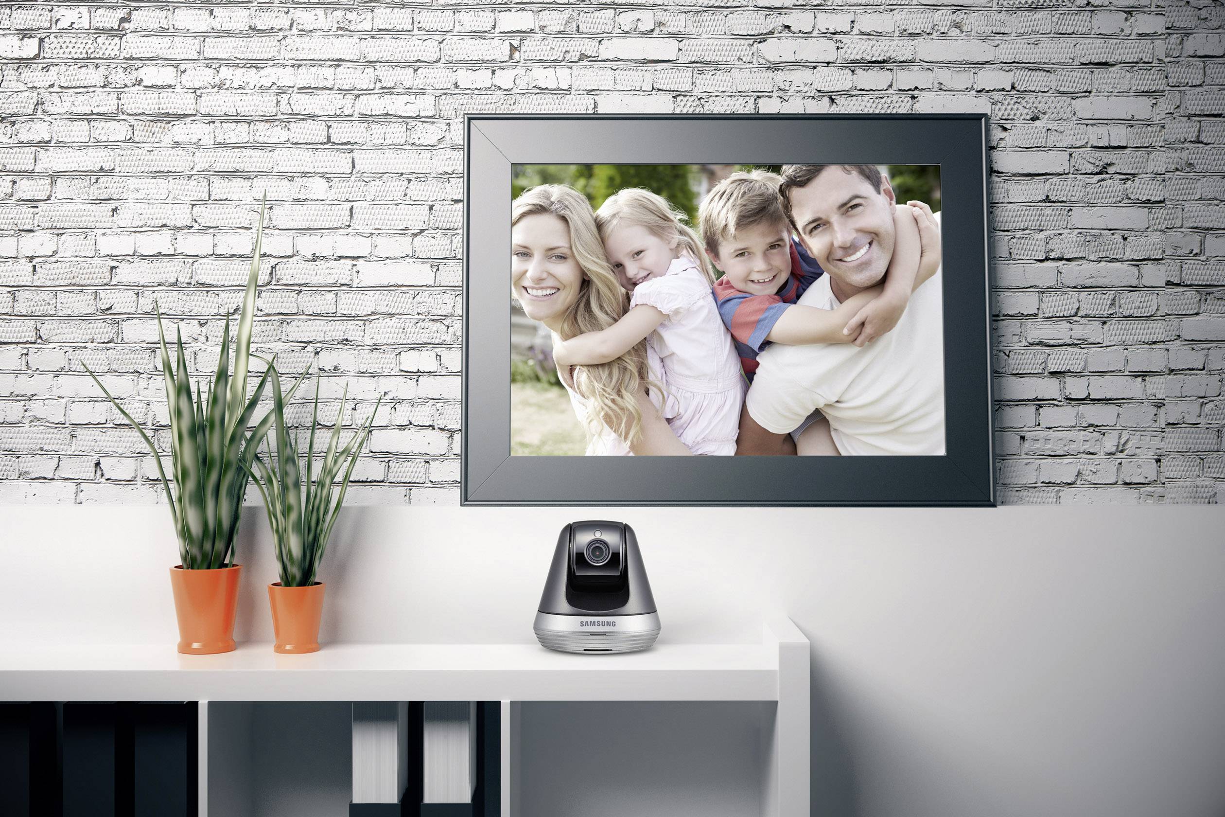 Caméra connectée tilt Samsung SNH-V6410PN noire-3