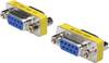 Digitus série Adaptateur [1x SUB-D femelle 9 pôles - 1x SUB-D femelle 9 pôles] argent, bleu, jaune