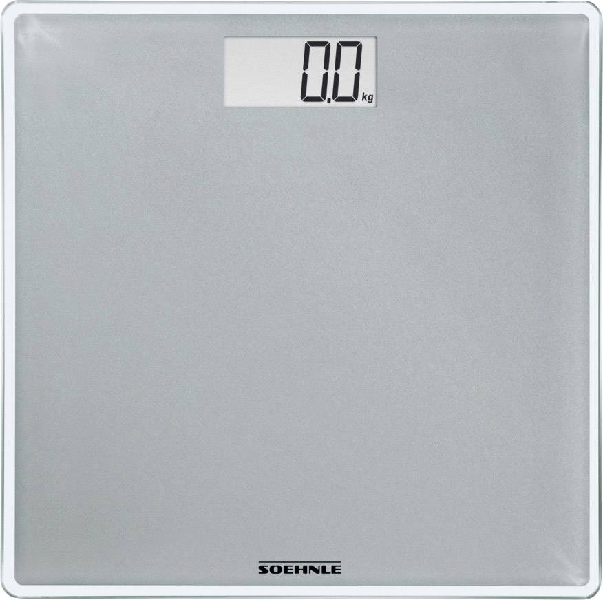 Soehnle Compact 300 Pèse-personne numérique 63852 numérique Plage de pesée (max.)=180 kg gris pesée sur tapis-0