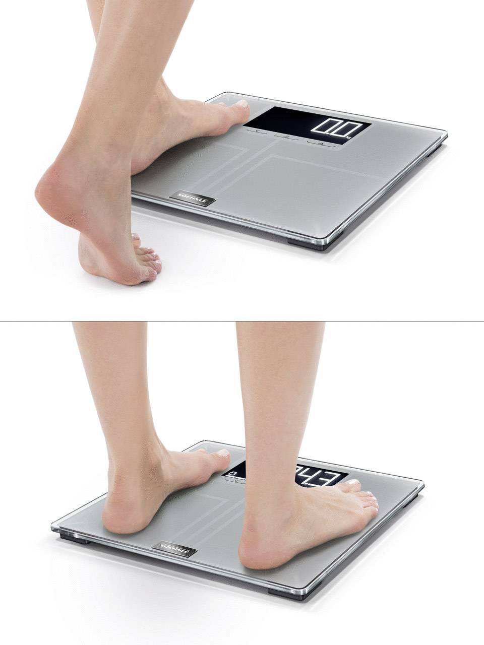 Soehnle Shape Profi 300 Balance d'analyse corporelle Plage de pesée (max.)=200 kg gris-1