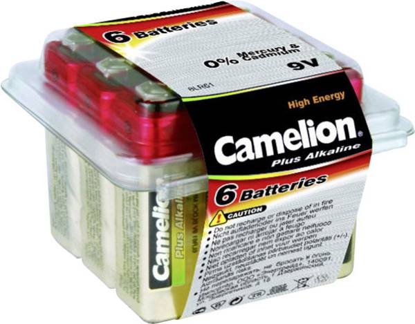 Camelion 6LR61 Pile 6LR61 (9V) alcaline(s) 700 mAh 9 V 6 pc(s)