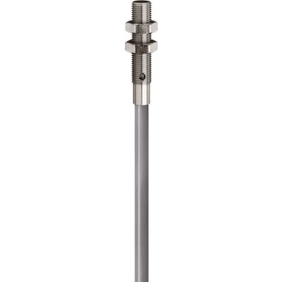 Une tige métallique cylindrique filetée avec une pointe lisse et prolongée.