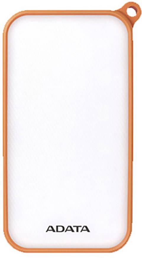ADATA D8000L Powerbank (batterie supplémentaire) 8000 mAh LiPo USB-A, Micro USB orange Lampe de poche-1
