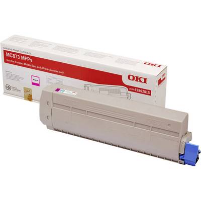 OKI Toner MC873 d'origine magenta 10000 pages 45862815-0