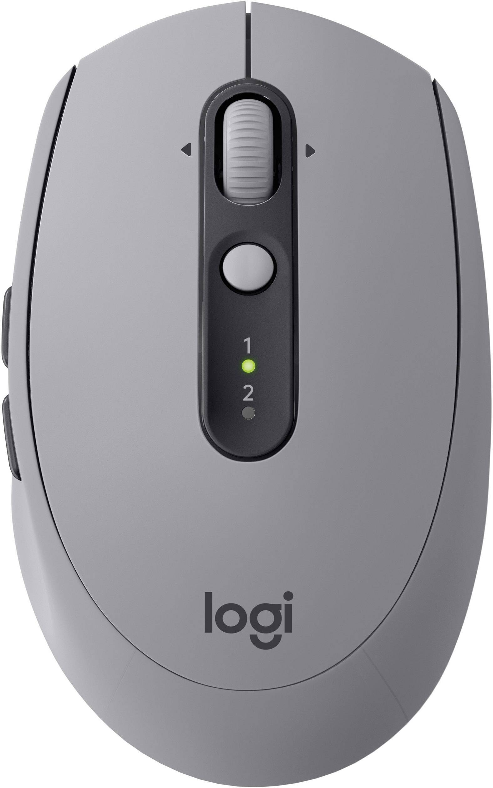 Logitech M590 Silent Souris Bluetooth, radio optique gris 7 Boutons 1000 dpi Touches à frappe silencieuse-1
