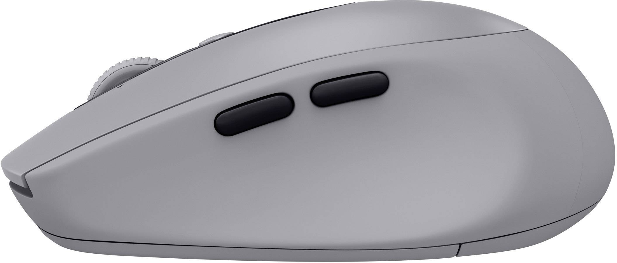 Logitech M590 Silent Souris Bluetooth, radio optique gris 7 Boutons 1000 dpi Touches à frappe silencieuse-3