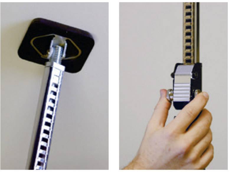 TOOLCRAFT Etai Longueur réglable: 1600 - 2900 mm Capacité de charge (max.): 60 kg-5