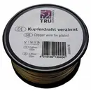 Fil de cuivre TRU COMPONENTS 1515006/100 1562124 Ø extérieur (sans vernis isolant): 0.60 mm 100 m