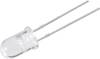 Everlight Opto 1363-2UYC/S530-A2 LED jaune rond 10 mm 1370 mcd 6 ° 20 mA 2 V