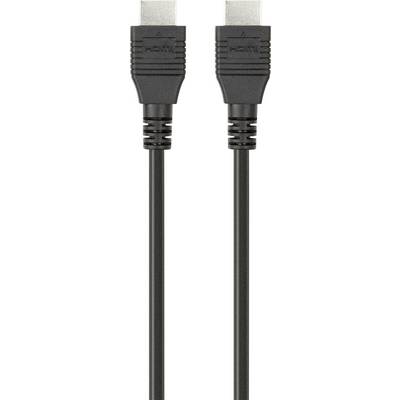 Câble de raccordement Belkin HDMI Fiche mâle HDMI-A, Fiche mâle HDMI-A 2.00 m noir F3Y020BT2M canal de retour audio Câbl-0