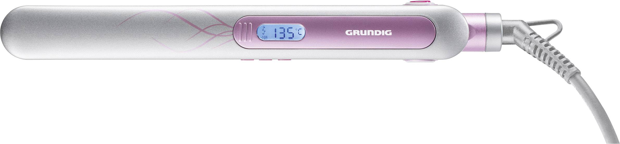 Grundig HS 5630 Fer à lisser rose, argent-5