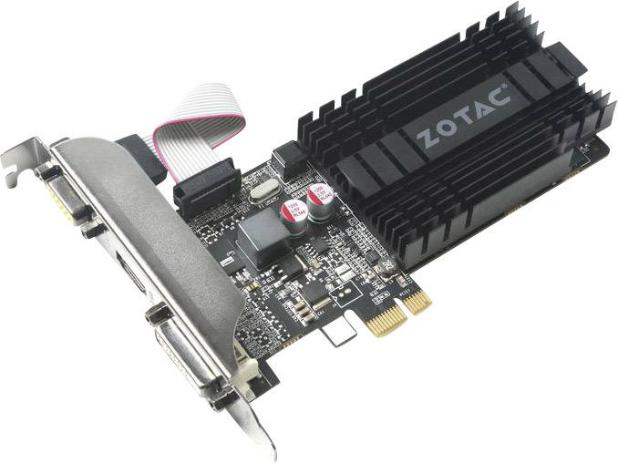 Carte graphique Zotac Nvidia GeForce GT710 1 GB RAM DDR3 PCIe x1 HDMI