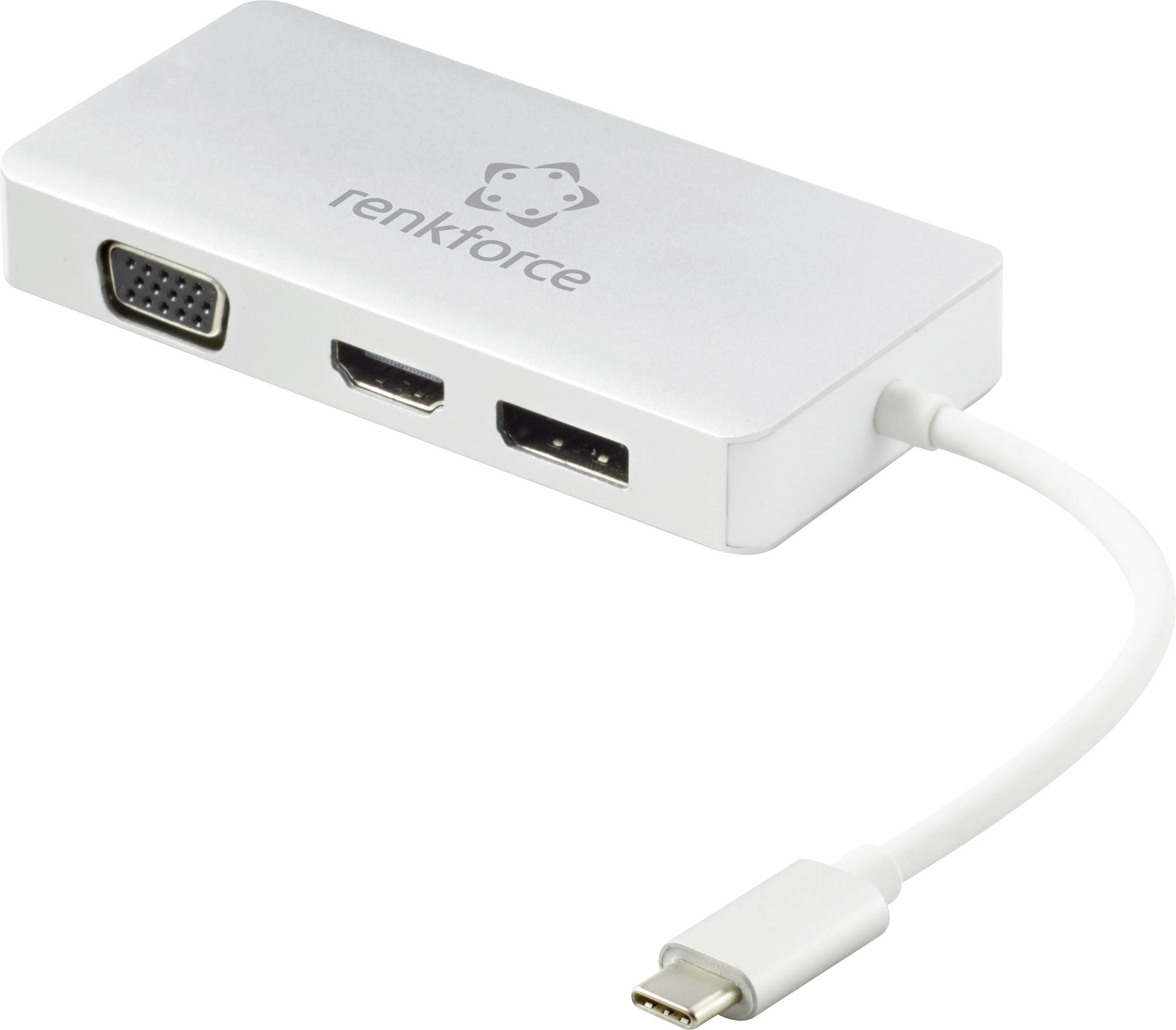 TV, écran Adaptateur Adaptateur [1x USBC™ mâle 1x HDMI femelle, DisplayPort femelle, DVI