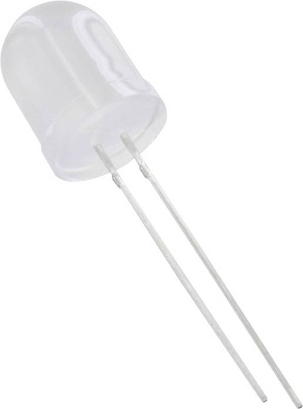 TRU COMPONENTS 1577414 LED blanc rond 10 mm 3250 mcd 50 ° 20 mA