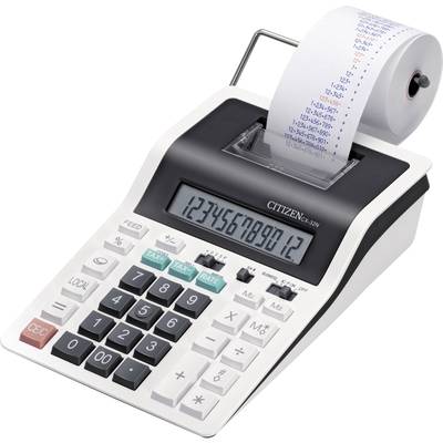 Citizen Office CX-32N Calculatrice imprimante blanc Ecran: 12 sur secteur, à pile(s) (l x H x P) 147 x 68 x 226 mm